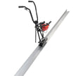 VEVOR Gas Concrete Power Screed, 11ft Aluminum Board Straight Edge Bar Set, 4 Stroke Cement Finishing Vibrating Motor with Height Adjustable Handles, High Efficient Concrete Tools 6500RPM