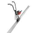 VEVOR Gas Concrete Power Screed, 6ft/8ft/11ft Aluminum Board Straight Edge Bar Set, 4 Stroke Cement Finishing Vibrating Motor w/ Height Adjustable Handles, High Efficient Concrete Tool 6500RPM