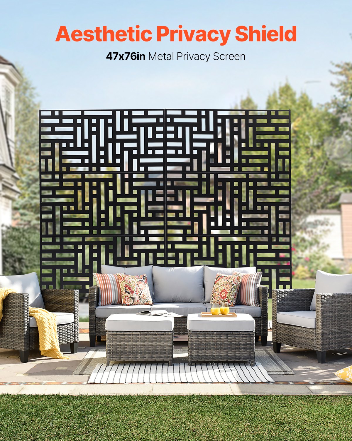 VEVOR Metal Privacy Screen 47