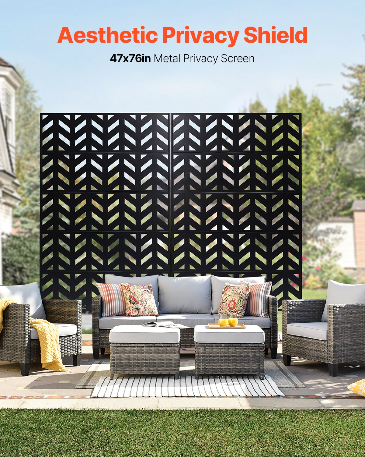 VEVOR Metal Privacy Screen 47