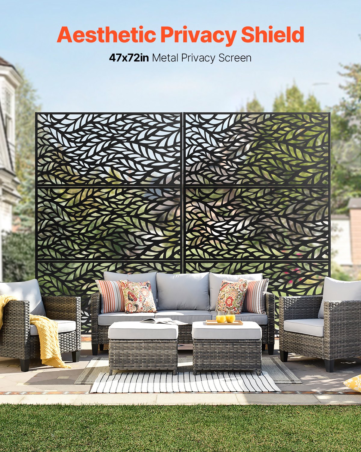 VEVOR Metal Privacy Screen 47