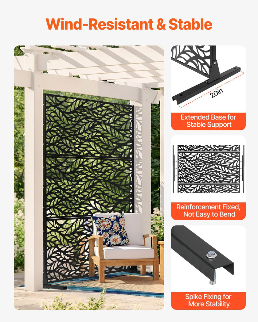 VEVOR Metal Privacy Screen 47