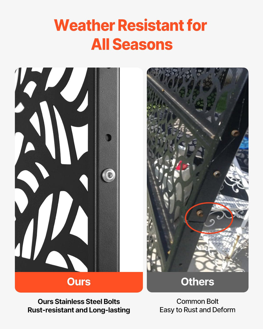 VEVOR Metal Privacy Screen 47