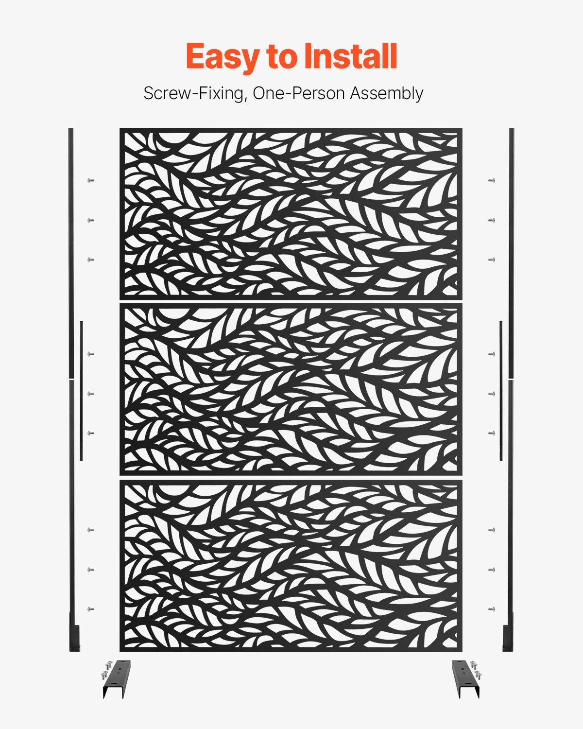VEVOR Metal Privacy Screen 47