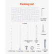 VEVOR Metal Privacy Screen 47