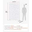 VEVOR Metal Privacy Screen 47