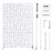 VEVOR Metal Privacy Screen 47