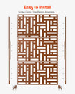 VEVOR Metal Privacy Screen 47