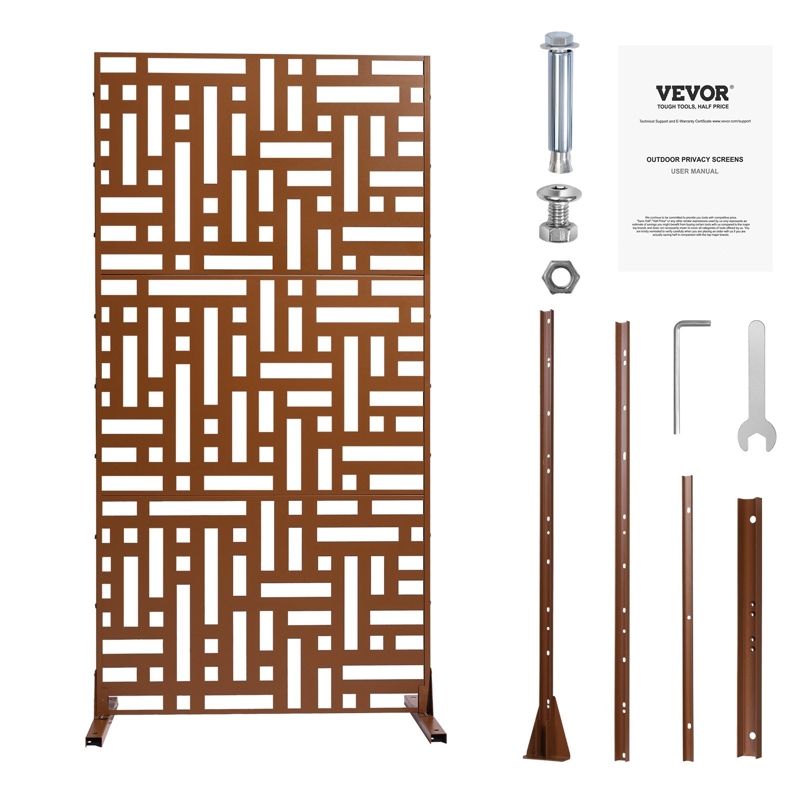VEVOR Metal Privacy Screen 47