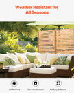 VEVOR Wooden Privacy Screen 36