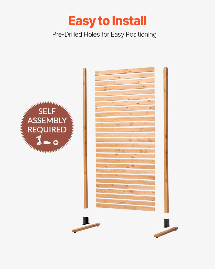 VEVOR Wooden Privacy Screen 36