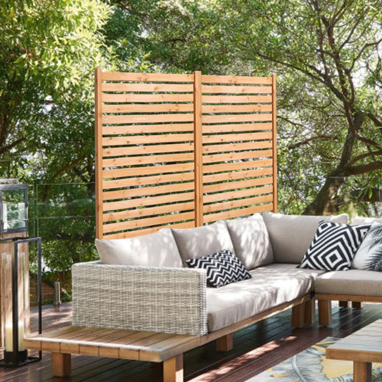 VEVOR Wooden Privacy Screen 36