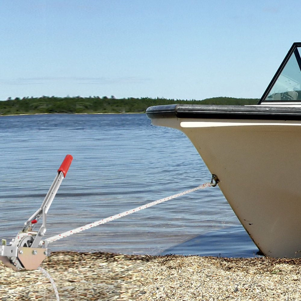 VEVOR Rope Puller, 3/4 Ton (1,653 lbs) Pulling Capacity, with 100' of 0.6