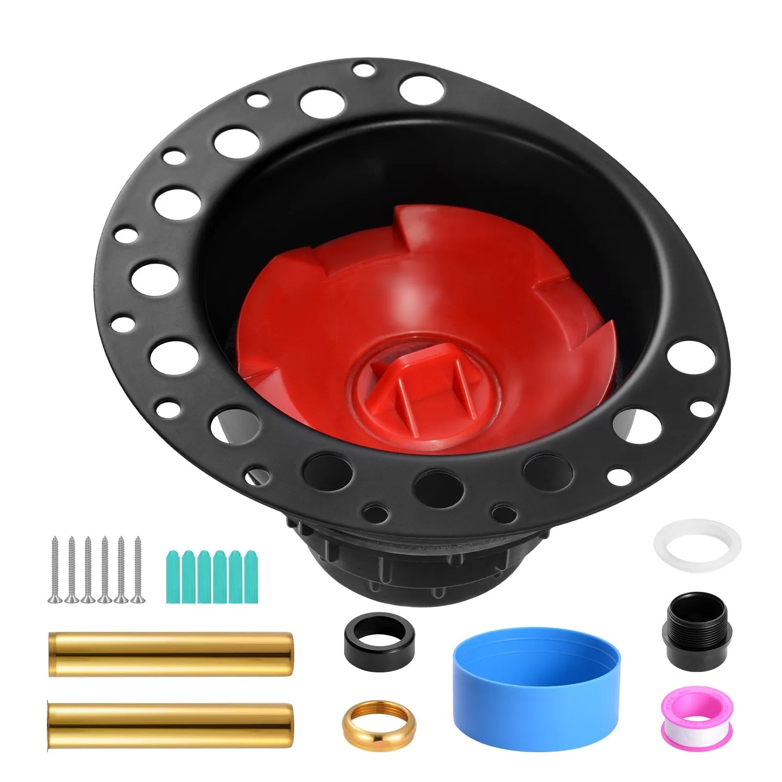 VEVOR Freestanding Tub Drain Kit Bathtub Drain Rough-in Kit with ABS Adapter