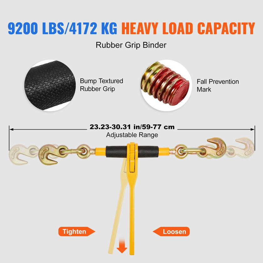 VEVOR Chain and Binder Kit 3/8