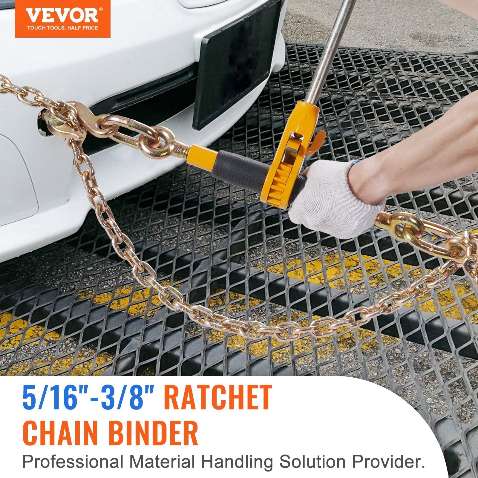 VEVOR Ratchet Chain Binder, 5/16