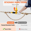 VEVOR Ratchet Chain Binder 2PCS, 3/8