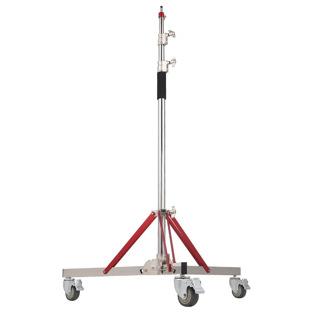 VEVOR Heavy Duty Light Stand with Casters Max Height 10.5ft/320cm Tripod Stand
