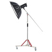 VEVOR Heavy Duty Light Stand with Casters Max Height 10.5ft/320cm Tripod Stand