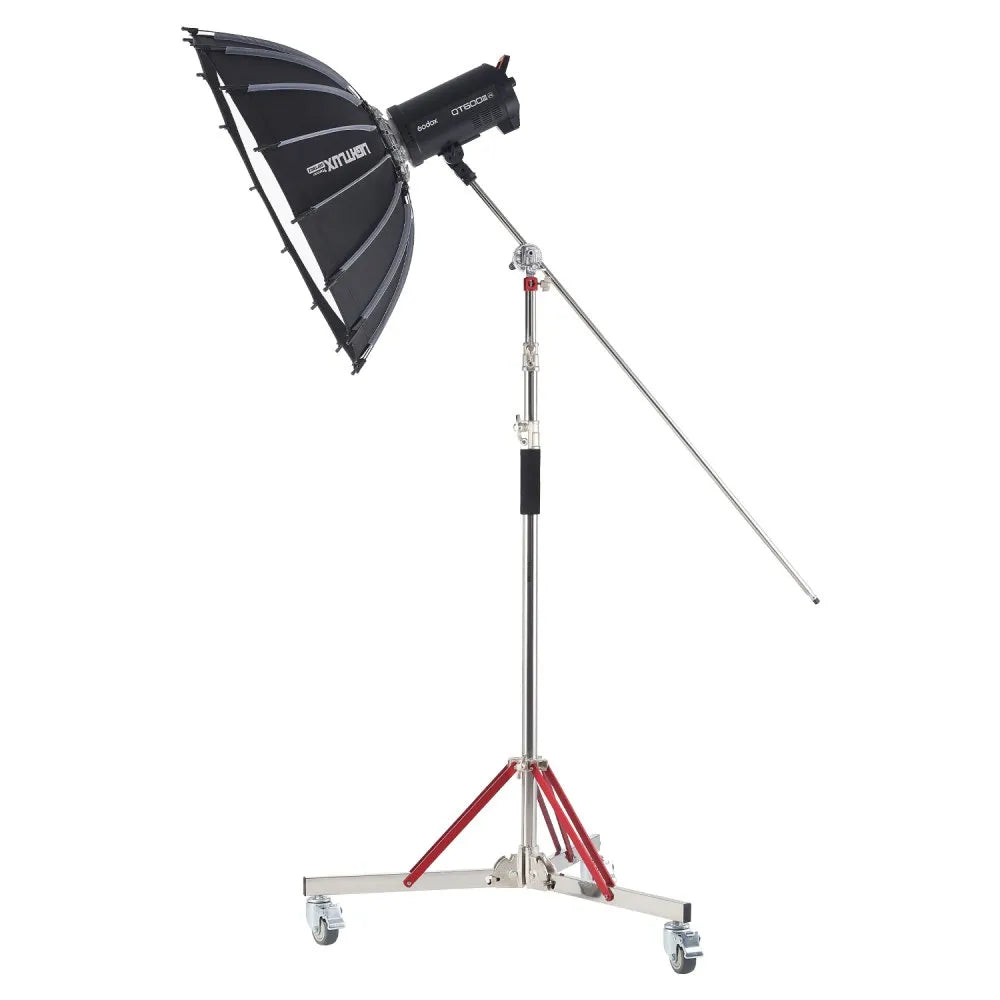 VEVOR Heavy Duty Light Stand with Casters Max Height 10.5ft/320cm Tripod Stand