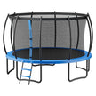 16 ft Outdoor Trampoline with Safety Enclosure Net & Heavy-Duty Steel Frame