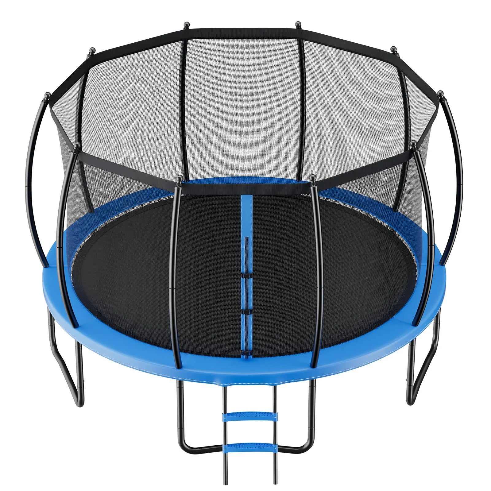 16 ft Outdoor Trampoline with Safety Enclosure Net & Heavy-Duty Steel Frame