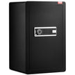 VEVOR Single Door 4.0 cu.ft Safe Box with Key Lock & Password LED Light Black