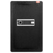 VEVOR Single Door 4.0 cu.ft Safe Box with Key Lock & Password LED Light Black