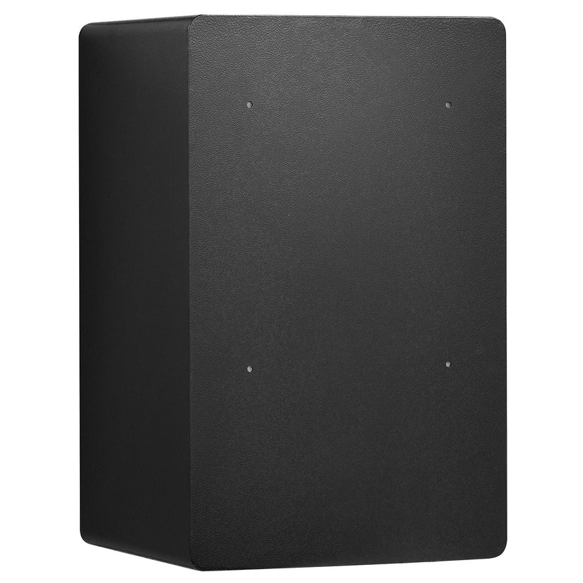 VEVOR Single Door 4.0 cu.ft Safe Box with Key Lock & Password LED Light Black