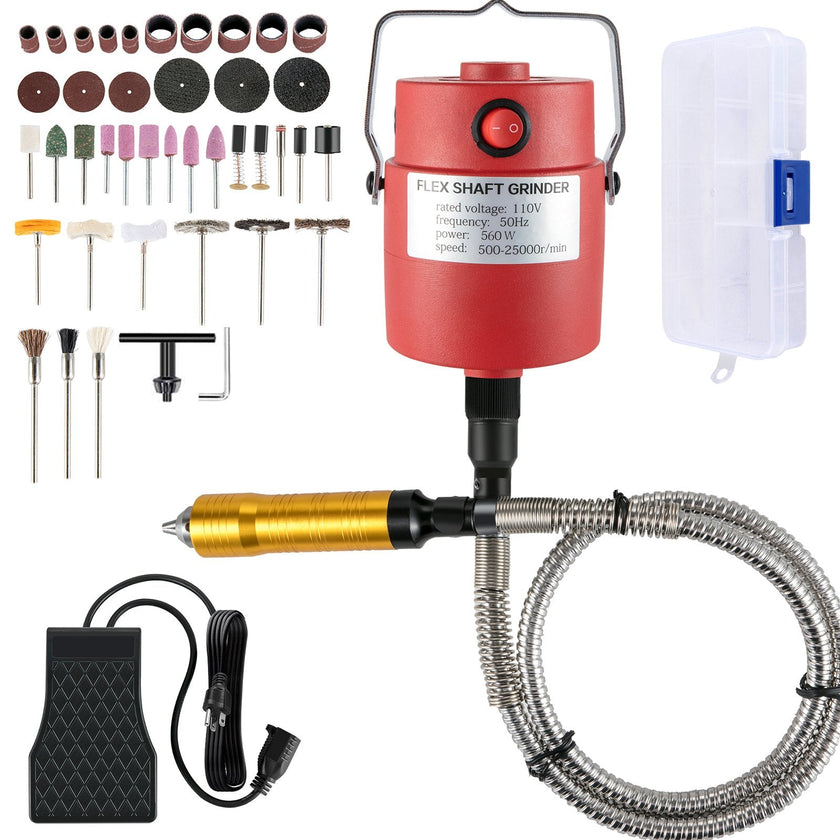 VEVOR Flex Shaft 560W Rotary Tool with 1/4