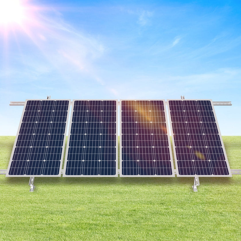 VEVOR 2 Sets Multi-Pieces Solar Panel Mounting Brackets 30°-60° Adjustable