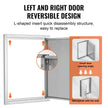 VEVOR BBQ Access Door, 20W x 27H Inch Single Outdoor Kitchen Door, Stainless Steel Flush Mount Door, Wall Vertical Door with Handle, for BBQ Island, Grilling Station, Outside Cabinet