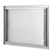 VEVOR BBQ Access Door, 27W x 20H Inch Single Outdoor Kitchen Door, Stainless Steel Flush Mount Door, Wall Vertical Door with Handle, for BBQ Island, Grilling Station, Outside Cabinet
