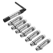 VEVOR DMX Wireless Receiver Transmitter Controller for Stage Light 8 PCs Silver