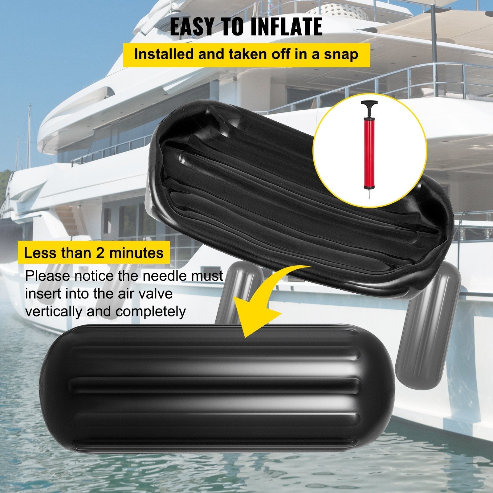 VEVOR Boat Fenders, 10