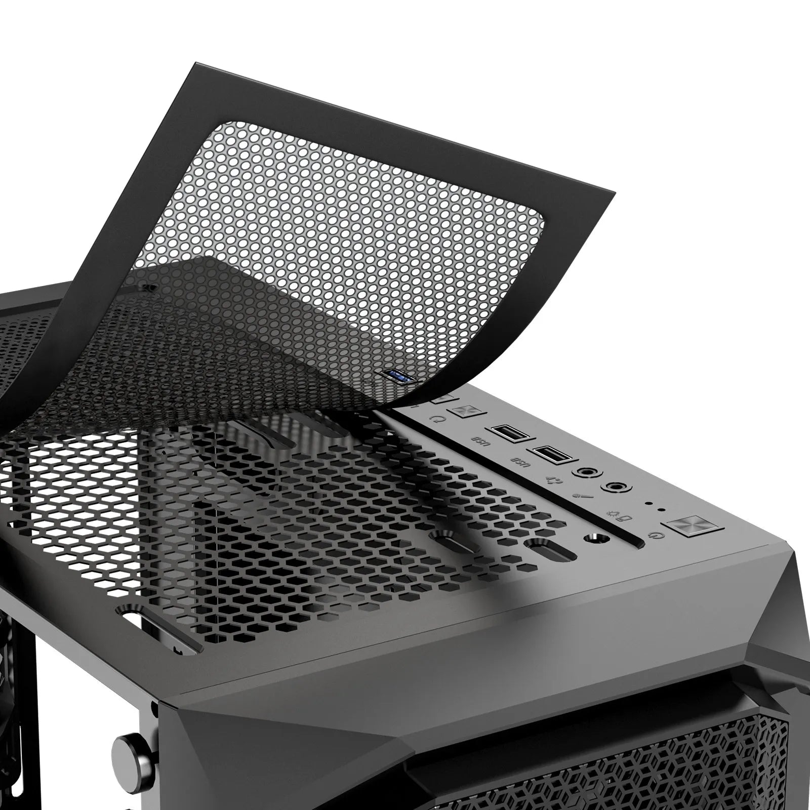 VEVOR Mid-Tower ATX PC Gaming Case Computer Case Box with 4 x 120 mm ARGB Fans