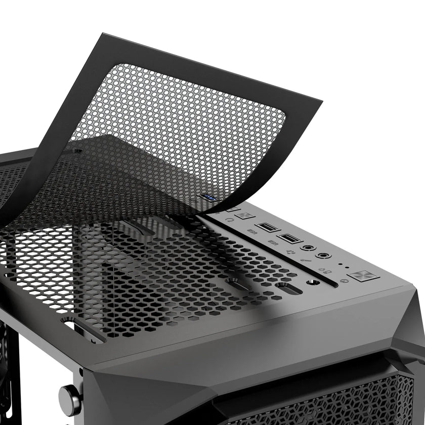VEVOR Mid-Tower ATX PC Gaming Case Computer Case Box with 4 x 120 mm ARGB Fans