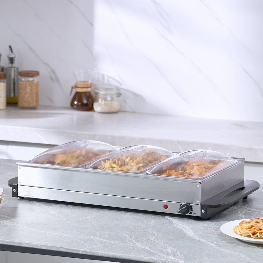 VEVOR Electric Buffet Server & Food Warmer, 25.6