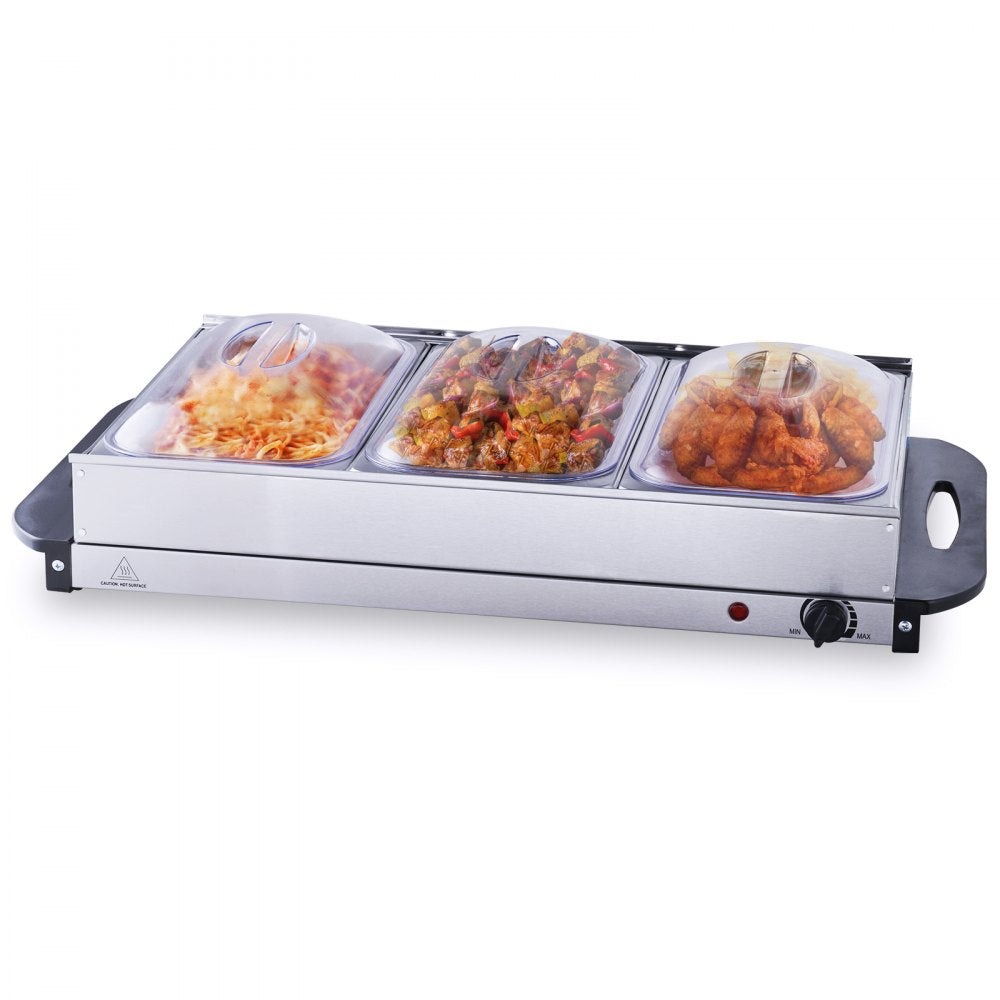 VEVOR Electric Buffet Server & Food Warmer, 25.6