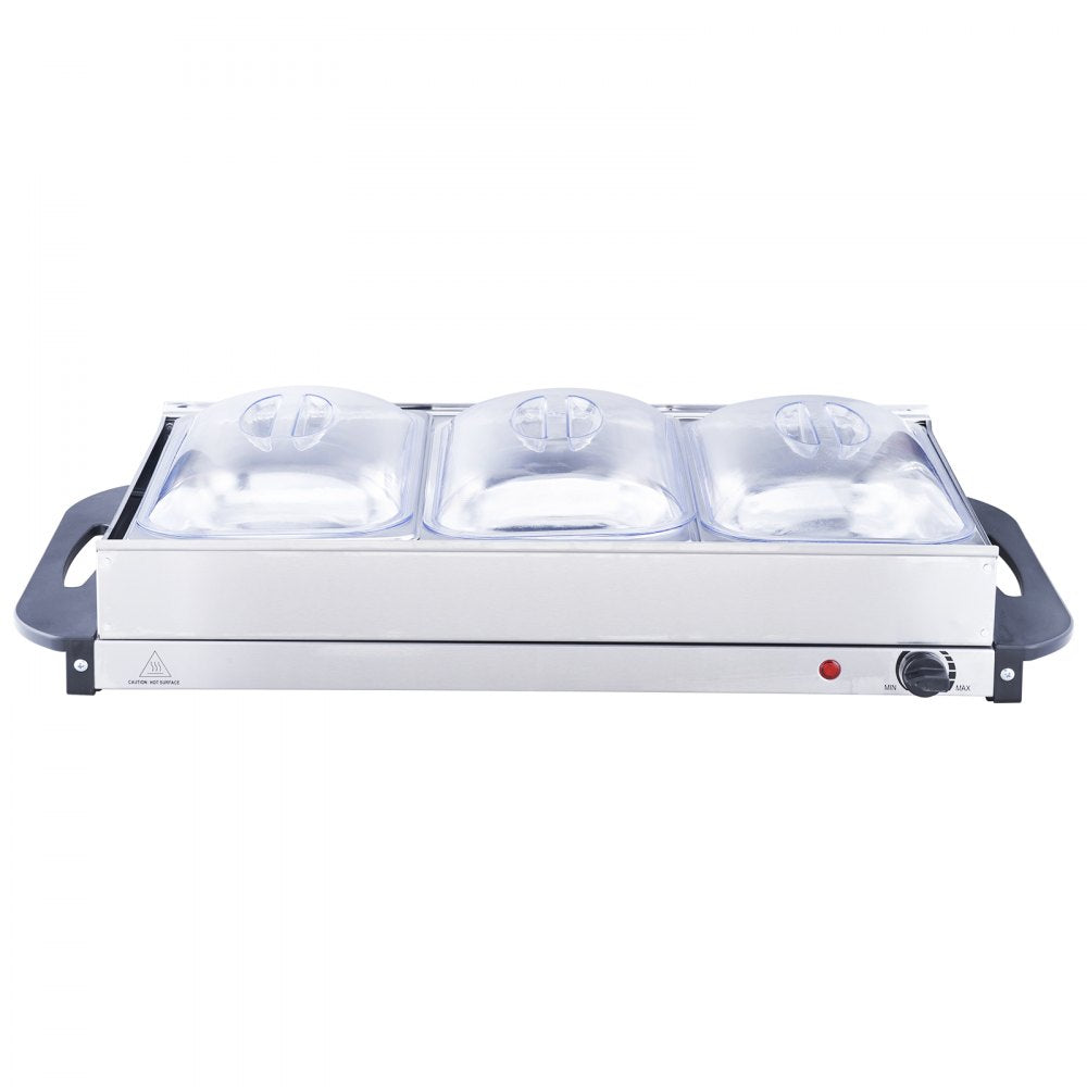 VEVOR Electric Buffet Server & Food Warmer, 25.6