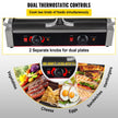 3600W Electric Bread Twin Grill Sandwich Bread Toaster Press Maker