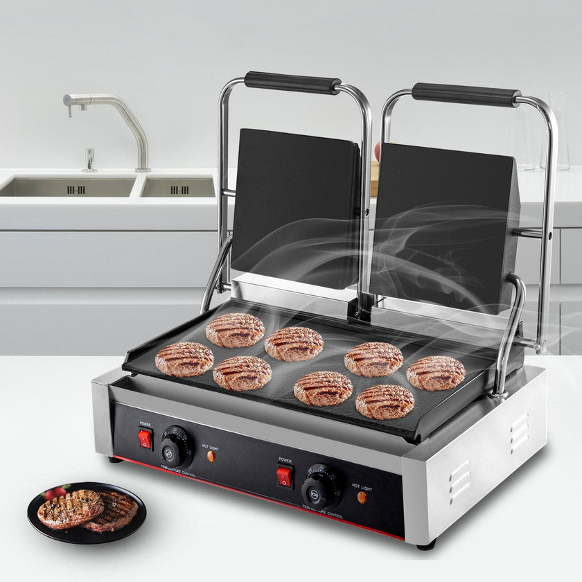 3600W Electric Bread Twin Grill Sandwich Bread Toaster Press Maker