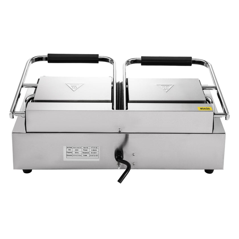 3600W Electric Bread Twin Grill Sandwich Bread Toaster Press Maker
