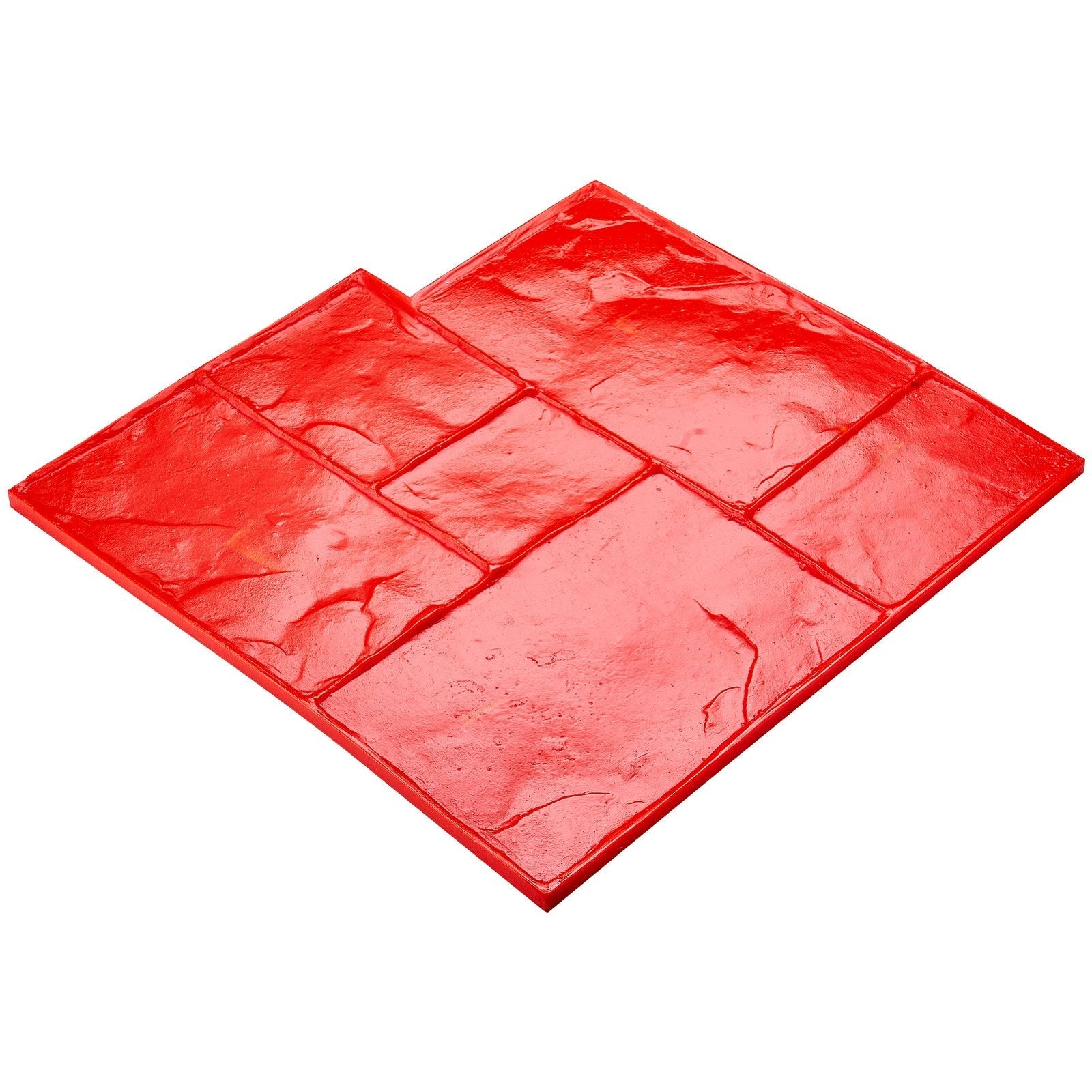 VEVOR Concrete Stamps Mat 24 x 24 in Texturing Skin Polyurethane Stamp Molds