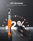 VEVOR Digital Torque Wrench 3/8 Inch Drive 0-99.57 lbf-ft / 0-135 N.m 72-Tooth
