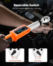 VEVOR Digital Torque Wrench 3/8 Inch Drive 0-99.57 lbf-ft / 0-135 N.m 72-Tooth