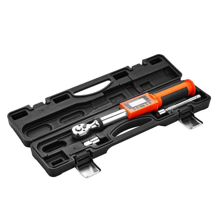 VEVOR Digital Torque Wrench 3/8 Inch Drive 0-99.57 lbf-ft / 0-135 N.m 72-Tooth