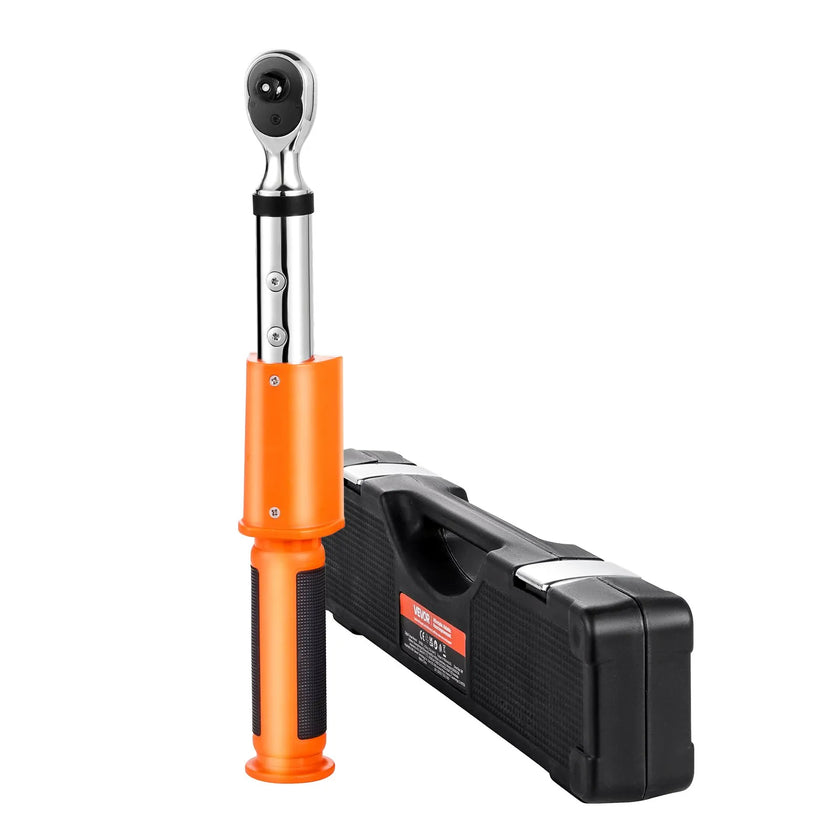 VEVOR Digital Torque Wrench 3/8 Inch Drive 0-99.57 lbf-ft / 0-135 N.m 72-Tooth