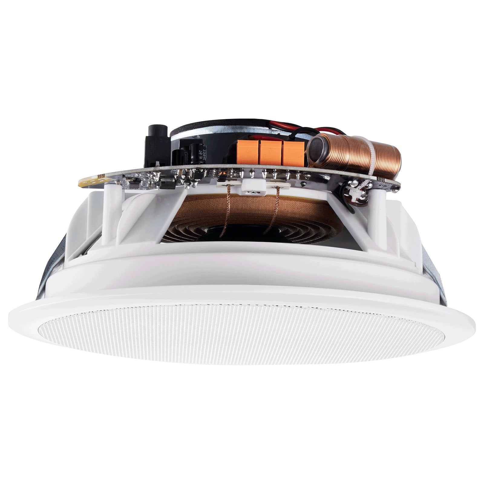 VEVOR 2 PCs 6.5'' Bluetooth in Ceiling Speakers, 150W, Flush Mount Ceiling & in-Wall Speaker System with 8?Impedance 89dB Sensitivity, for Home Kitchen Living Room Bedroom or Covered Outdoor Porches