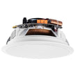 VEVOR 4 PCs 6.5'' Bluetooth in Ceiling Speakers, 150W, Flush Mount Ceiling & in-Wall Speaker System with 8?Impedance 89dB Sensitivity, for Home Kitchen Living Room Bedroom or Covered Outdoor Porches